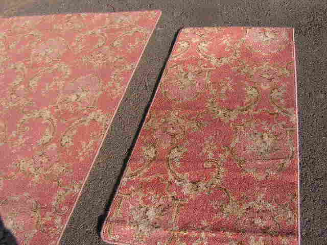 RUG #067, RUNNER - Peachy 1950s Style 1.8m x 85cm